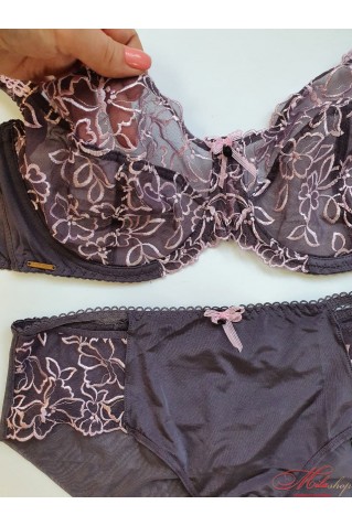 Бюстгальтер м'яка чашка Lanny Mode 11410 у фіолетовому кольорі 